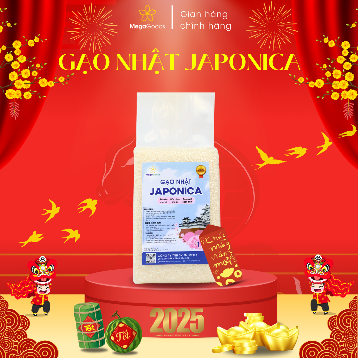 Gạo Nhật Japonica - Gạo Sạch Thơm Ngon